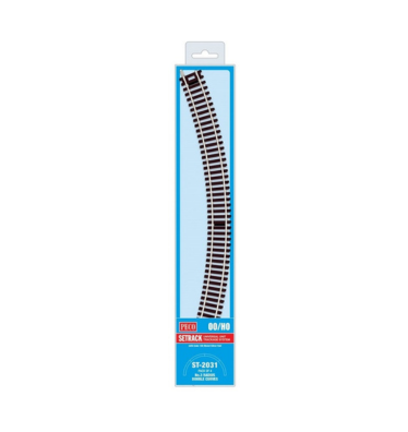 Peco 00 Gauge Pack of 4 No:3 Radius Double Curves (ST-2031)